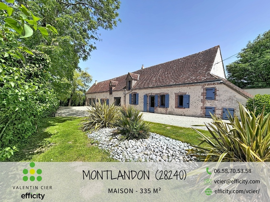 Maison 335 m2 Montlandon (28240), 8 pièces