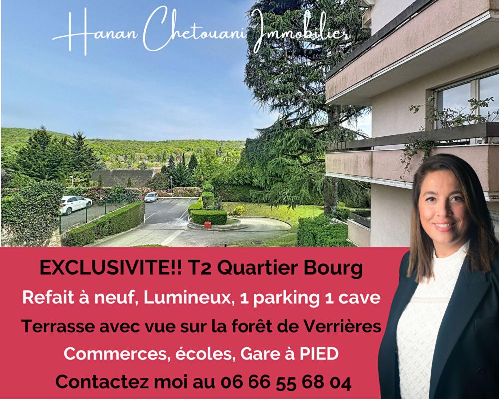 T2 AVEC TERRASSE, PARKING ET VUE FORÊT AUCUN VIS-À-VIS
