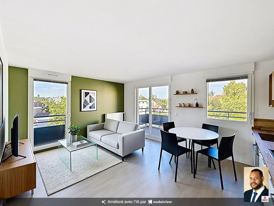 Appartement Longjumeau 3 pièces 59 m² avec balcons et stationnements