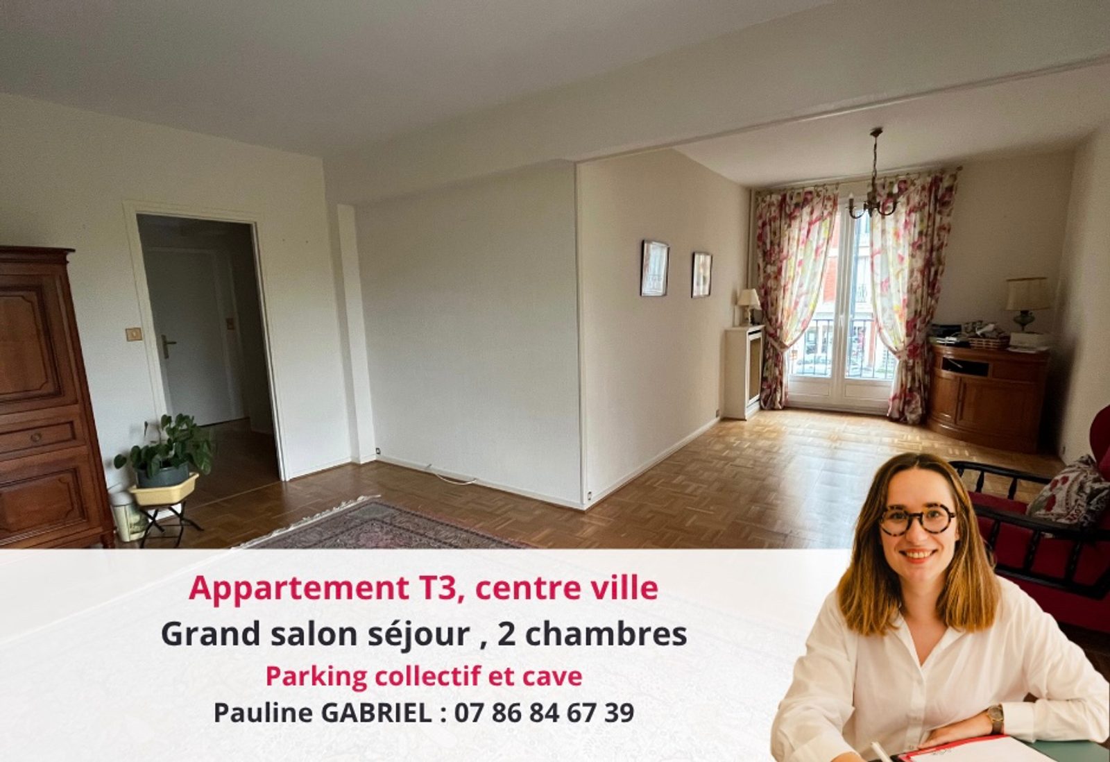 Appartement Le Havre 4 pièces 75 m², centre ville